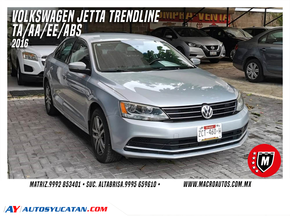 VOLKSWAGEN JETTA TRENDLINE 2016 AUTOMATICO