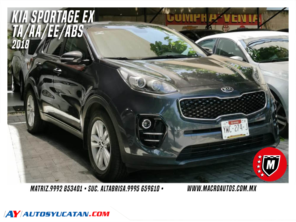 KIA SPORTAGE EX 2018 AUTOMATICO