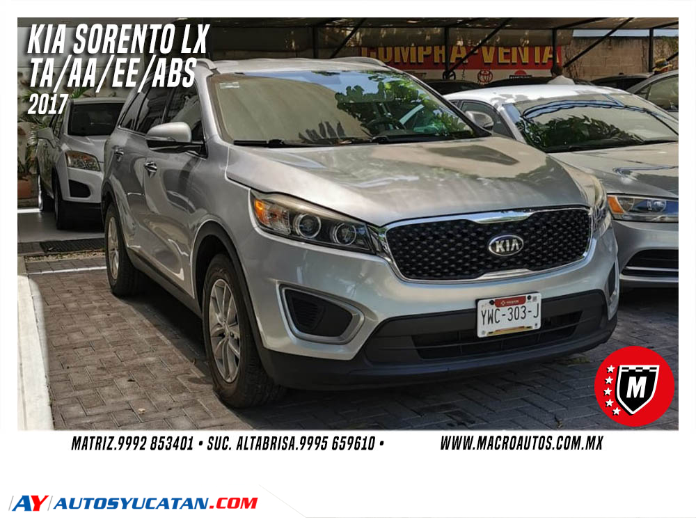 KIA SORENTO 2017 LX AUTOMATICA