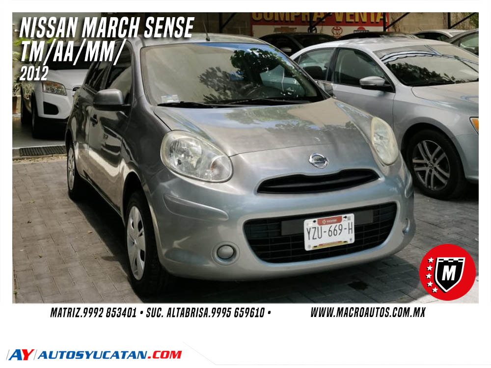 NISSAN MARCH SENSE 2012 MANUAL