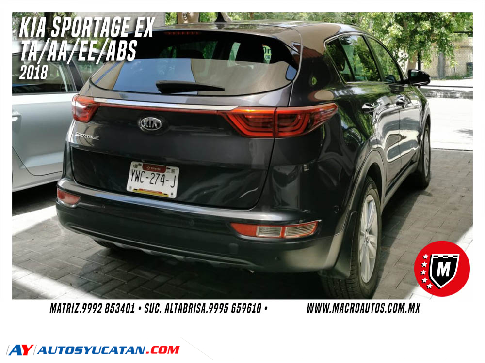 KIA SPORTAGE EX 2018 AUTOMATICO