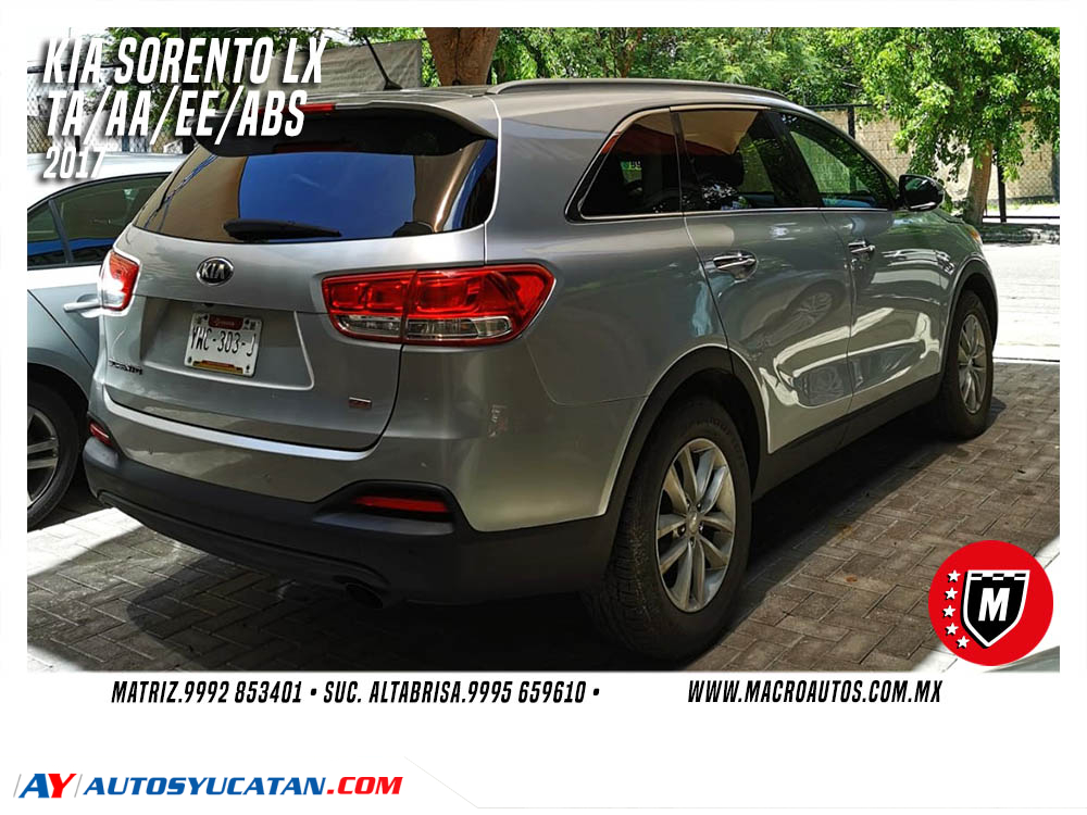KIA SORENTO 2017 LX AUTOMATICA