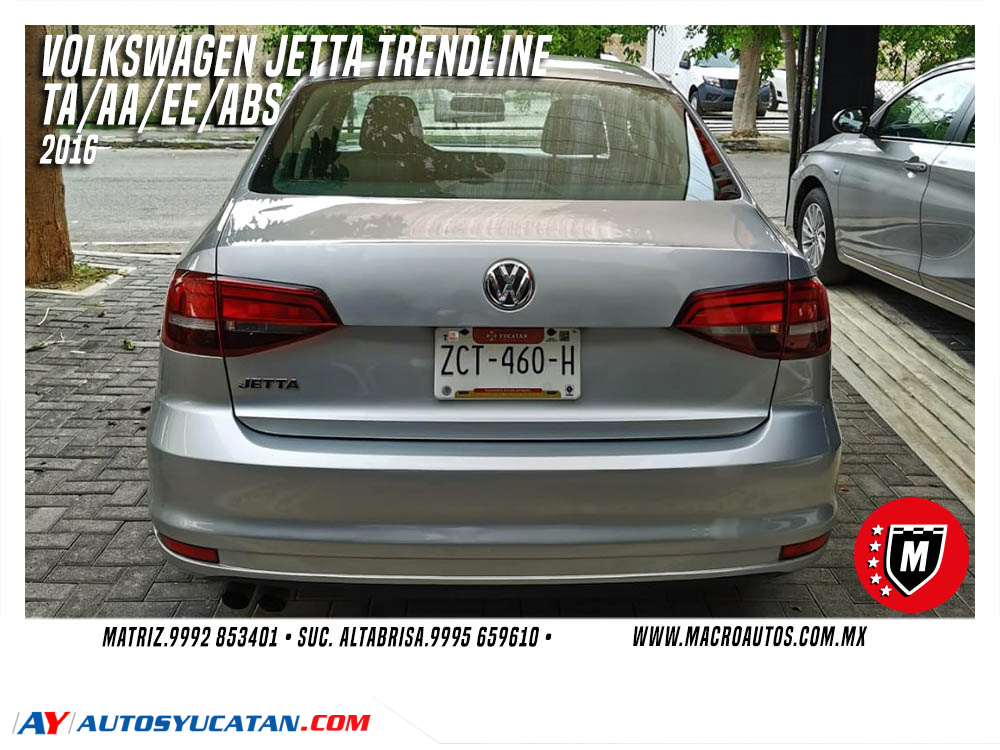 VOLKSWAGEN JETTA TRENDLINE 2016 AUTOMATICO
