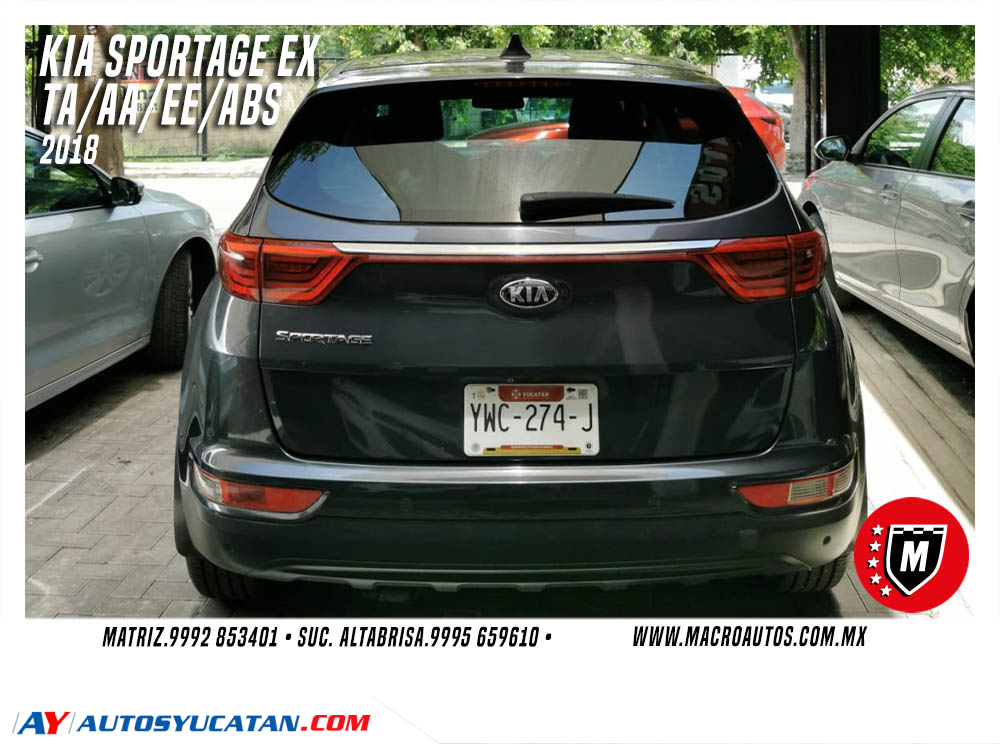 KIA SPORTAGE EX 2018 AUTOMATICO