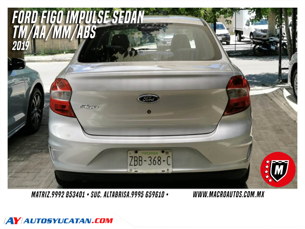 FORD FIGO IMPULSE SEDAN 2019 MANUAL