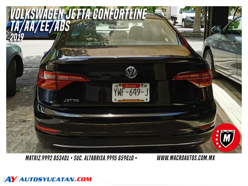 VOLKSWAGEN JETTA  CONFORTLINE 2019 AUTOMATICO