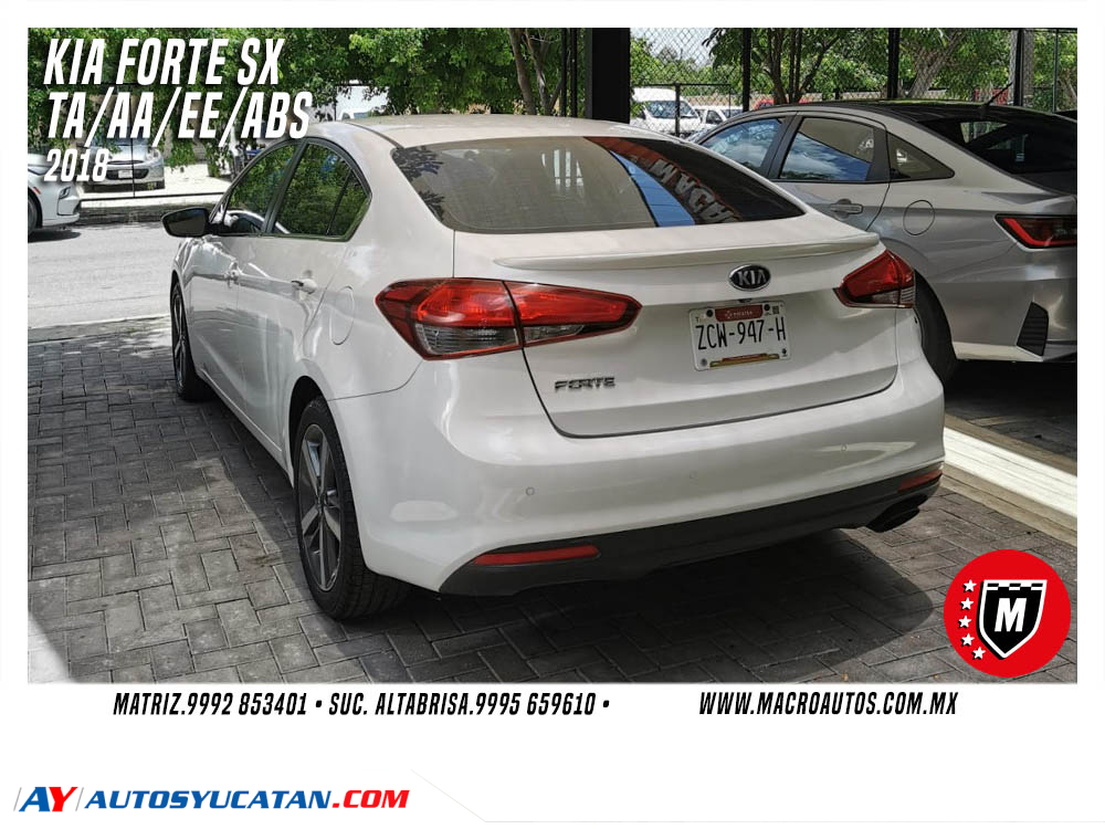 KIA FORTE SX 2018 AUTOMATICO