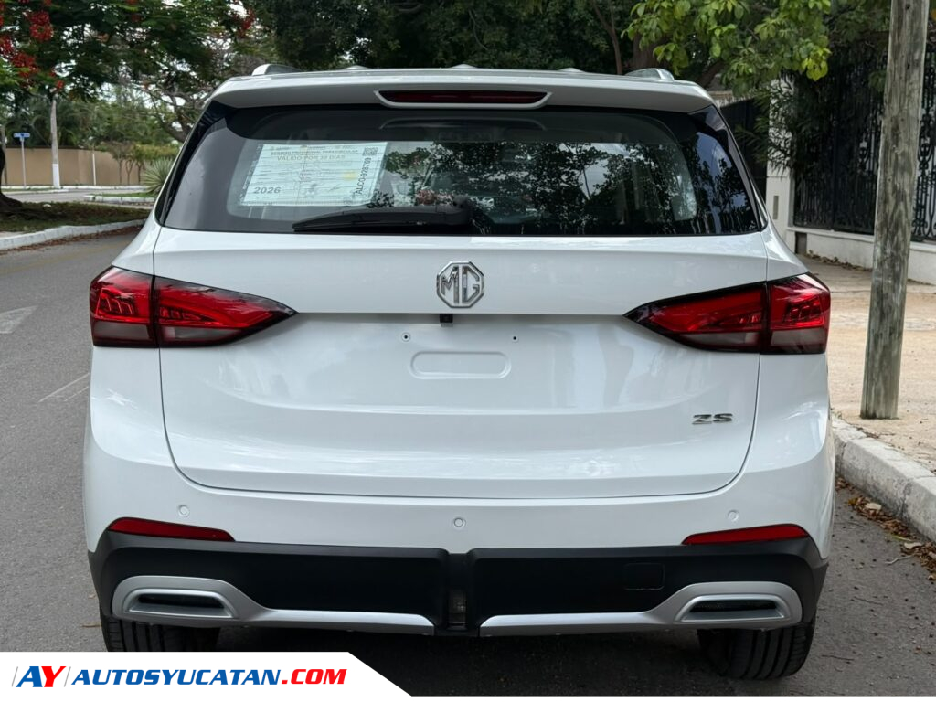 MG ZS LUX TURBO ELEGANCE BLANCA EX DEMO 2025