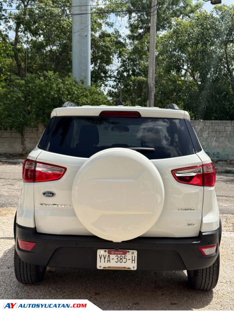 COMO NUEVA FORD ECOSPORT 2018 CON SOLO 58,000KMS
