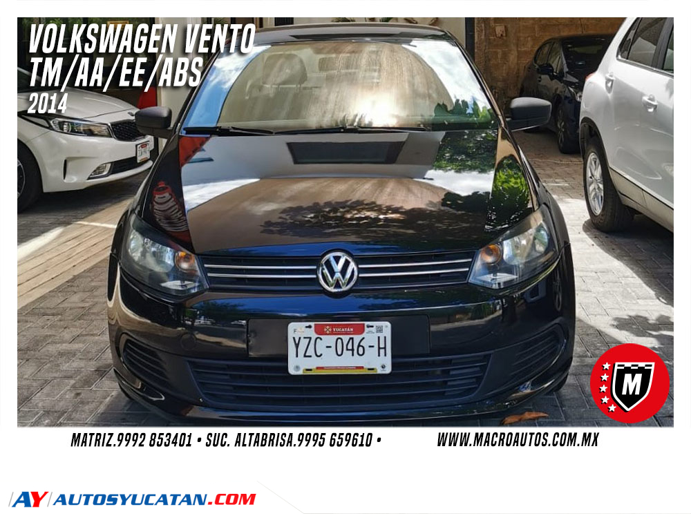 VOLKSWAGEN  VENTO 2014 MANUAL