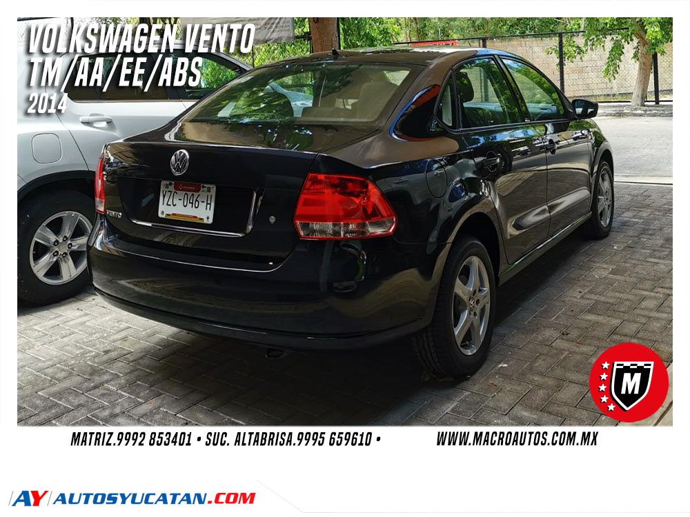 VOLKSWAGEN  VENTO 2014 MANUAL
