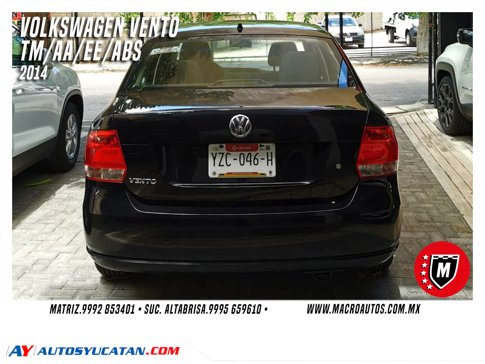 VOLKSWAGEN  VENTO 2014 MANUAL