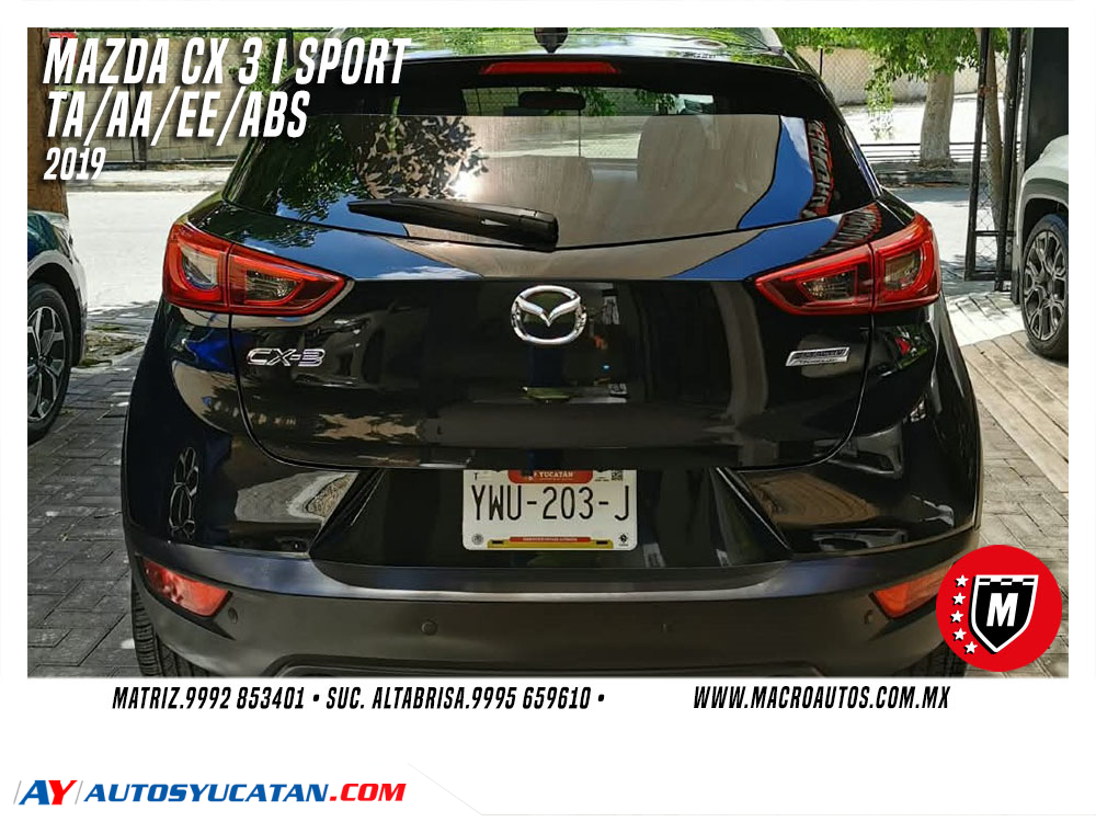 MAZDA CX 3 I SPORT 2019 AUTOMATICO