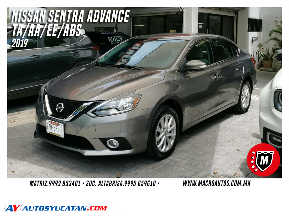 NISSAN SENTRA ADVANCE 2019 AUTOMATICOI