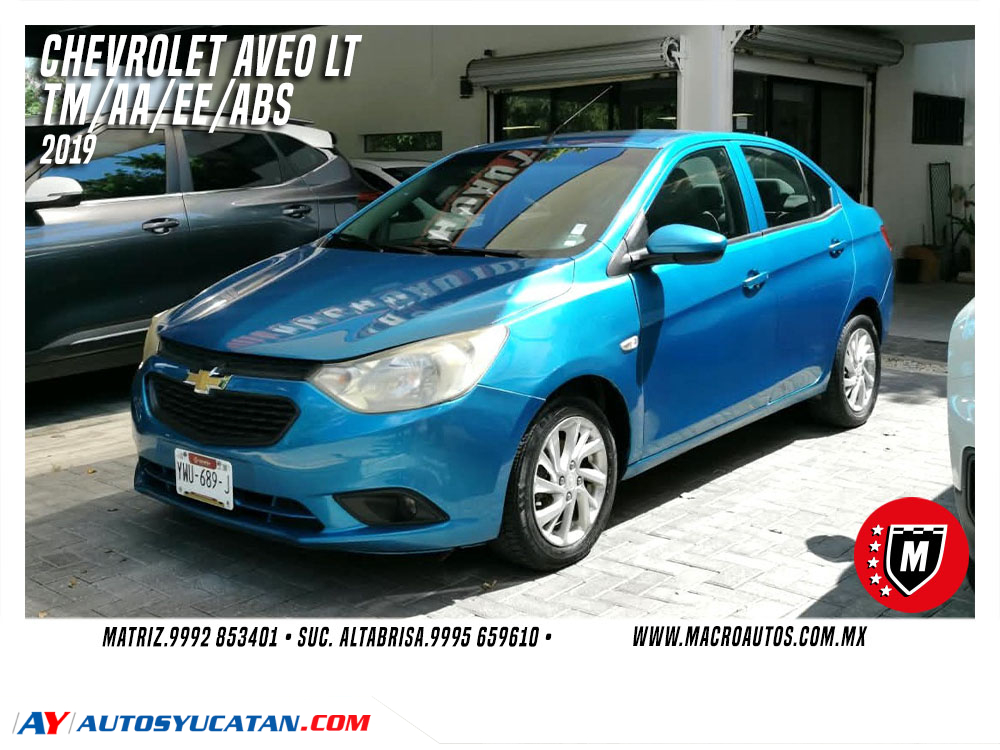 CHEVROLET AVEO LT 2019 MANUAL