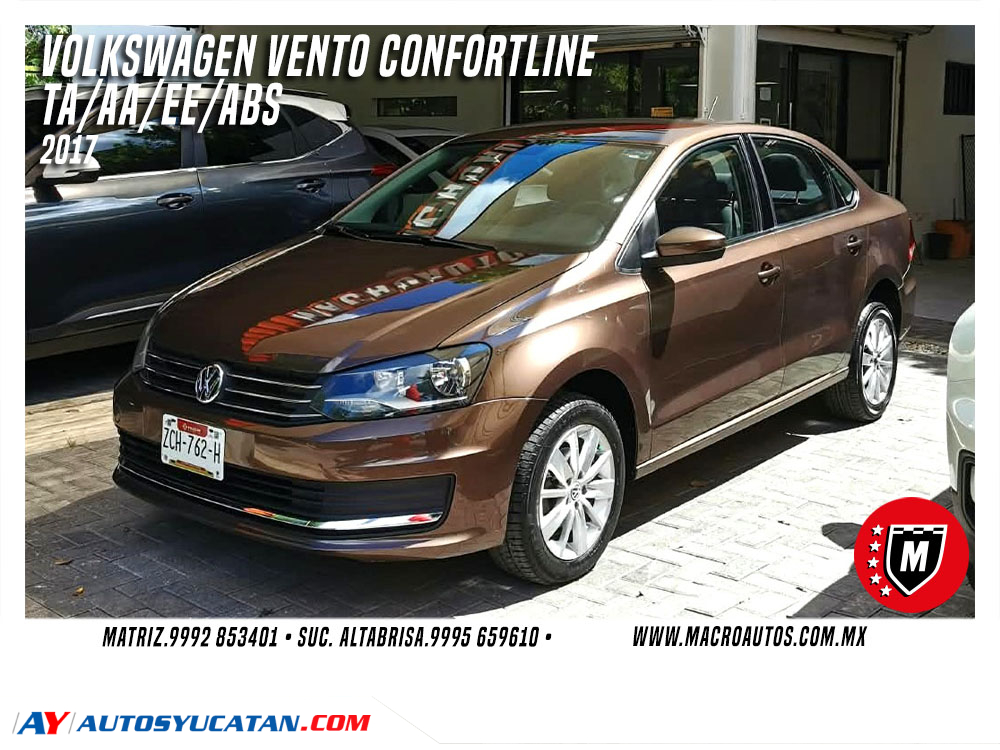 VOLKSWAGEN  VENTO CONFORTLINE 2017 AUTOMATICO
