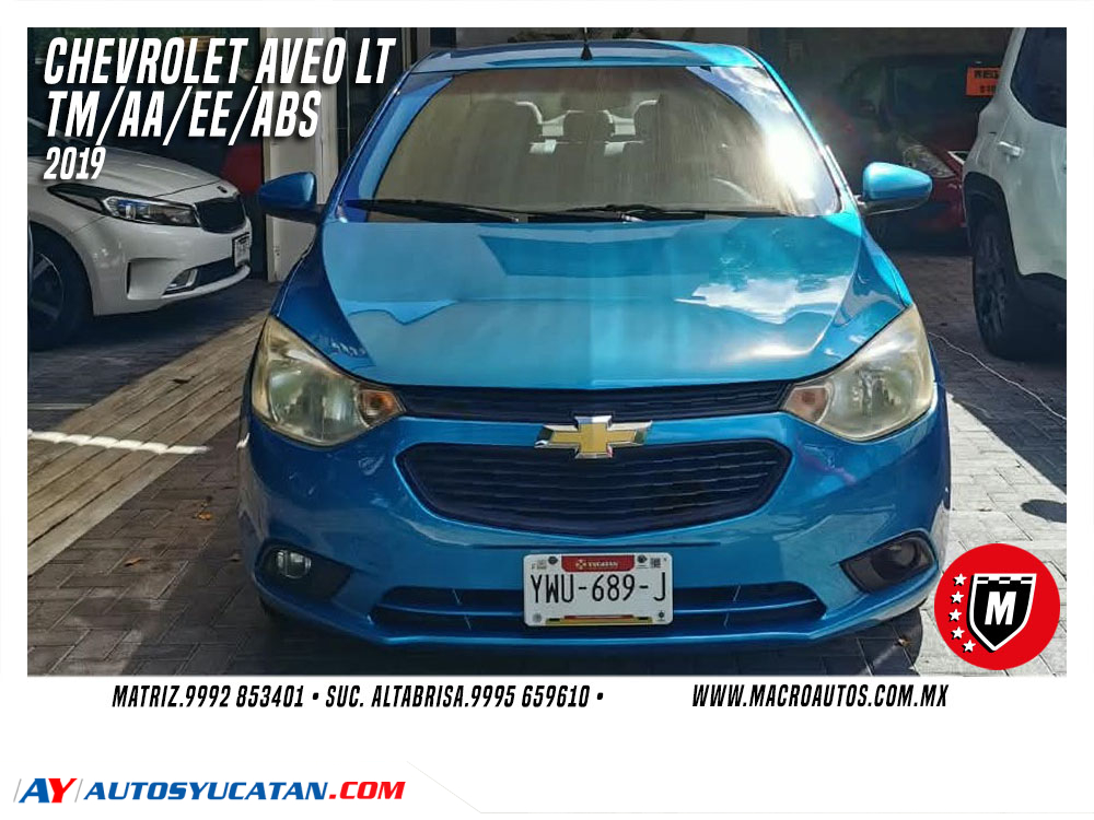CHEVROLET AVEO LT 2019 MANUAL