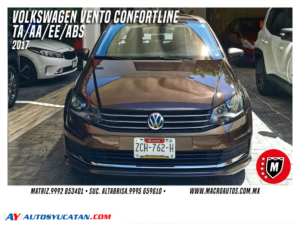 VOLKSWAGEN  VENTO CONFORTLINE 2017 AUTOMATICO
