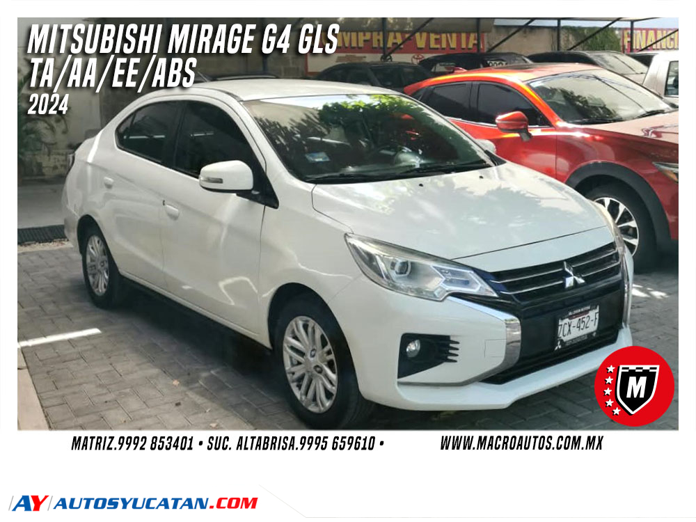 MITSUBISHI MIRAGE G4 GLS 2024 AUTOMATICO