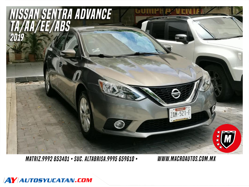 NISSAN SENTRA ADVANCE 2019 AUTOMATICOI