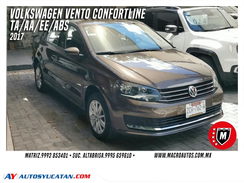 VOLKSWAGEN  VENTO CONFORTLINE 2017 AUTOMATICO