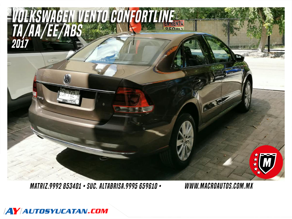 VOLKSWAGEN  VENTO CONFORTLINE 2017 AUTOMATICO