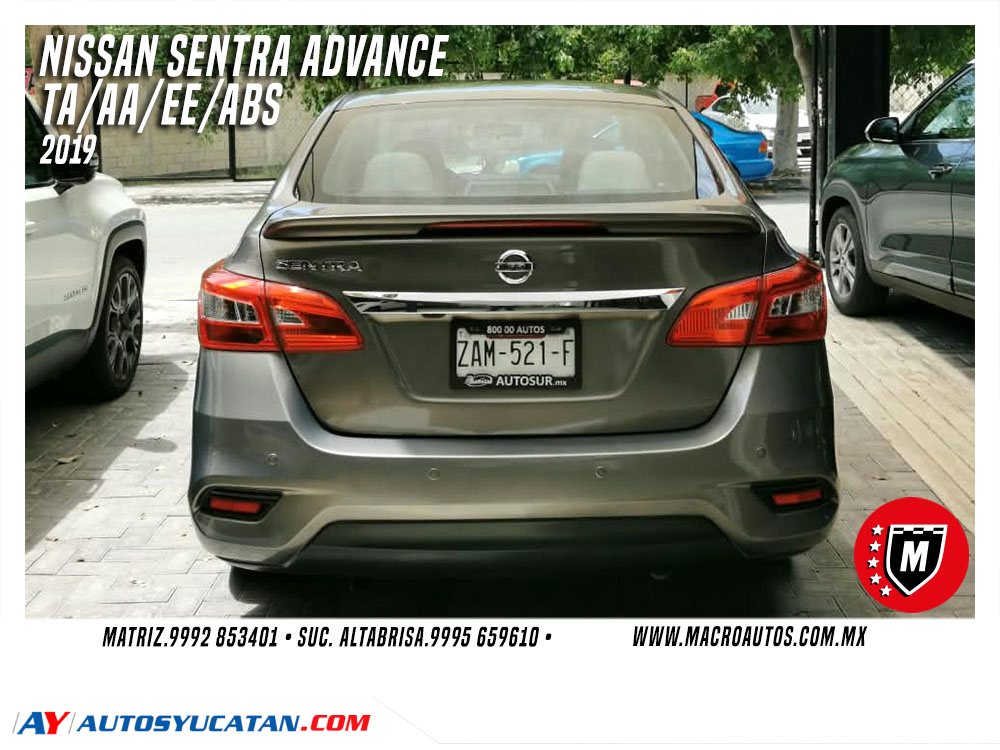 NISSAN SENTRA ADVANCE 2019 AUTOMATICOI