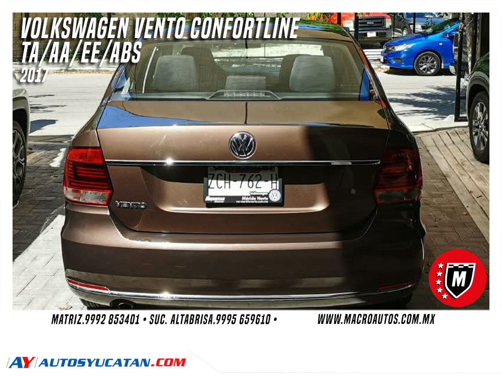 VOLKSWAGEN  VENTO CONFORTLINE 2017 AUTOMATICO