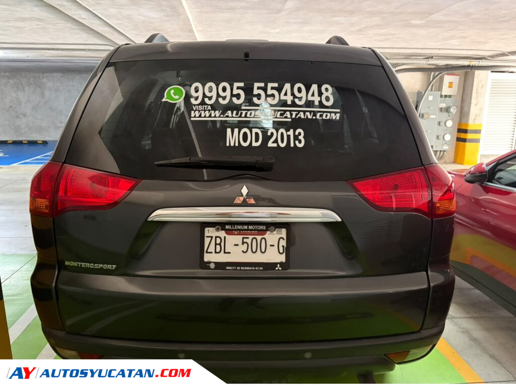 Mitsubishi Montero Sport Automática 2013