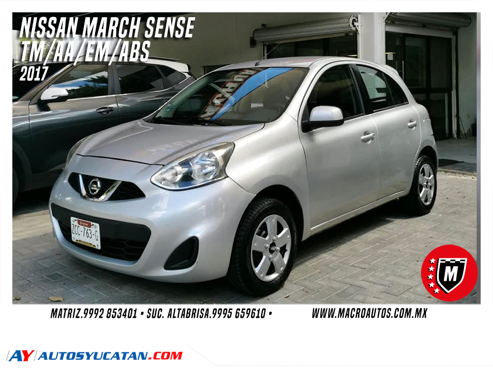 NISSAN MARCH SENSE 2017 MANUAL