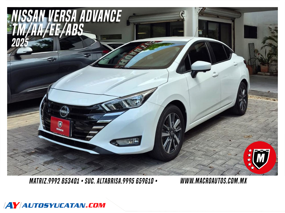 NISSAN VERSA ADVANCE 2025 MANUAL