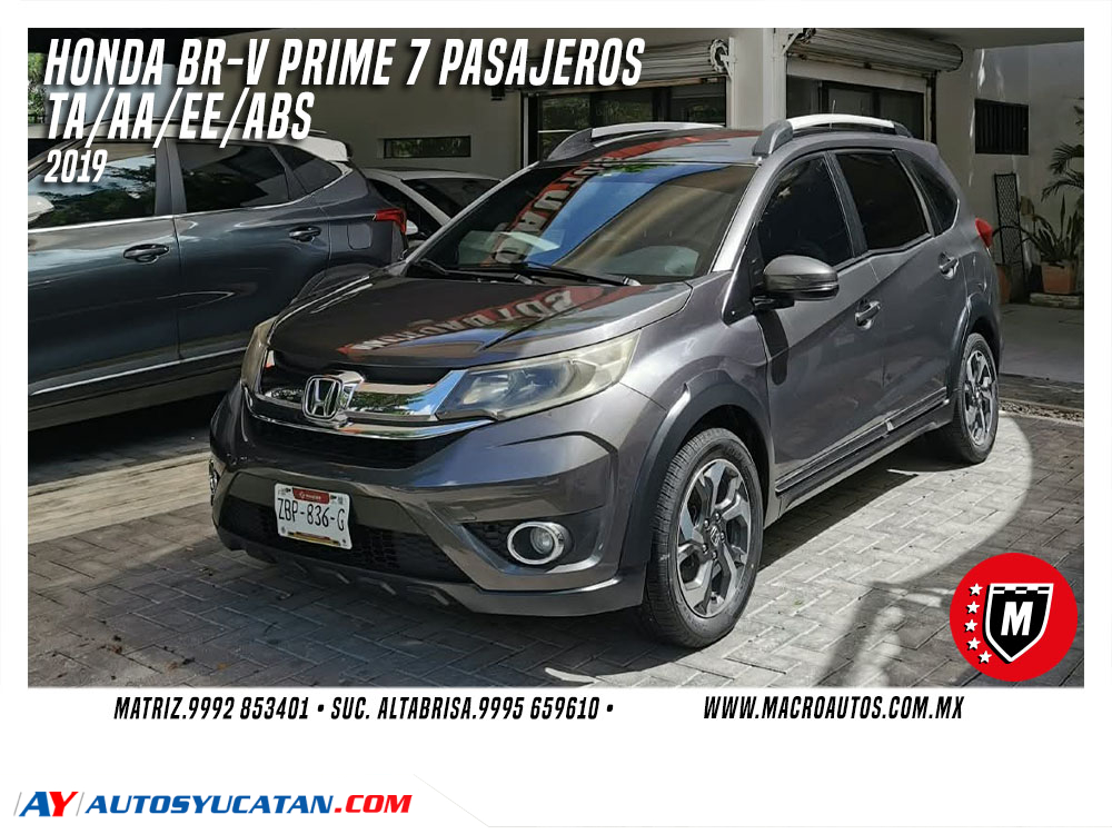 HONDA BR-V PRIME 7 PASAJEROS 2019 AUTOMATICA