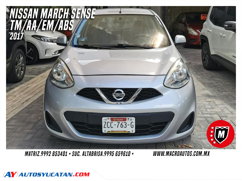 NISSAN MARCH SENSE 2017 MANUAL