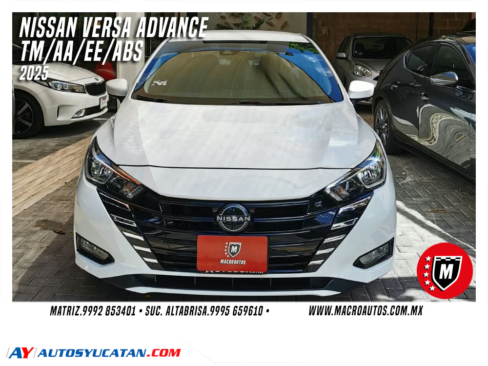NISSAN VERSA ADVANCE 2025 MANUAL