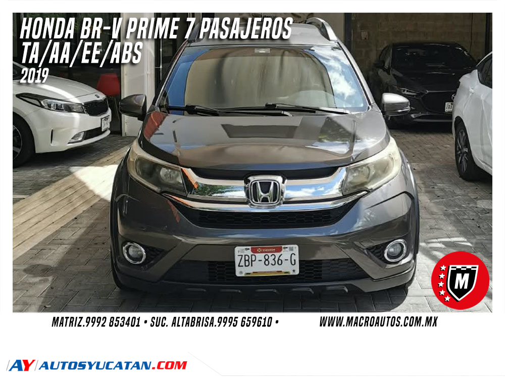 HONDA BR-V PRIME 7 PASAJEROS 2019 AUTOMATICA