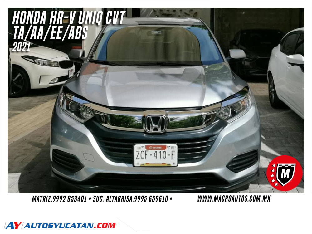 HONDA HR-V UNIQ CVT 2021 AUTOMATICA