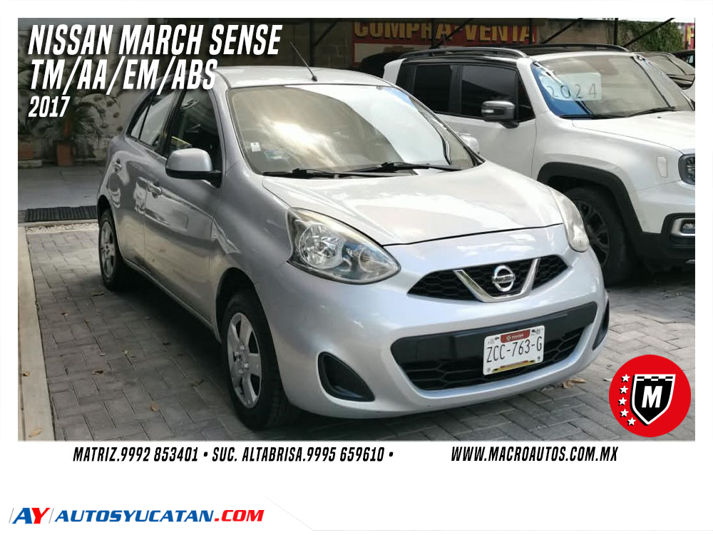 NISSAN MARCH SENSE 2017 MANUAL