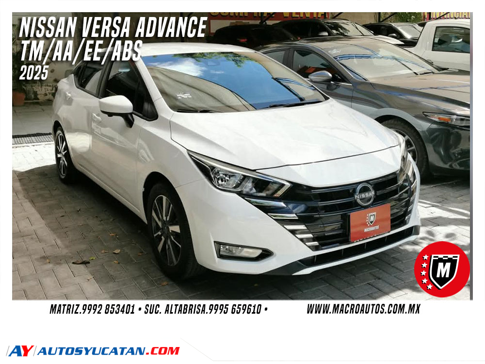 NISSAN VERSA ADVANCE 2025 MANUAL