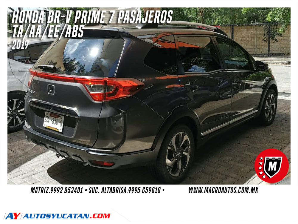 HONDA BR-V PRIME 7 PASAJEROS 2019 AUTOMATICA
