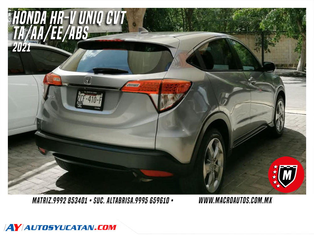 HONDA HR-V UNIQ CVT 2021 AUTOMATICA