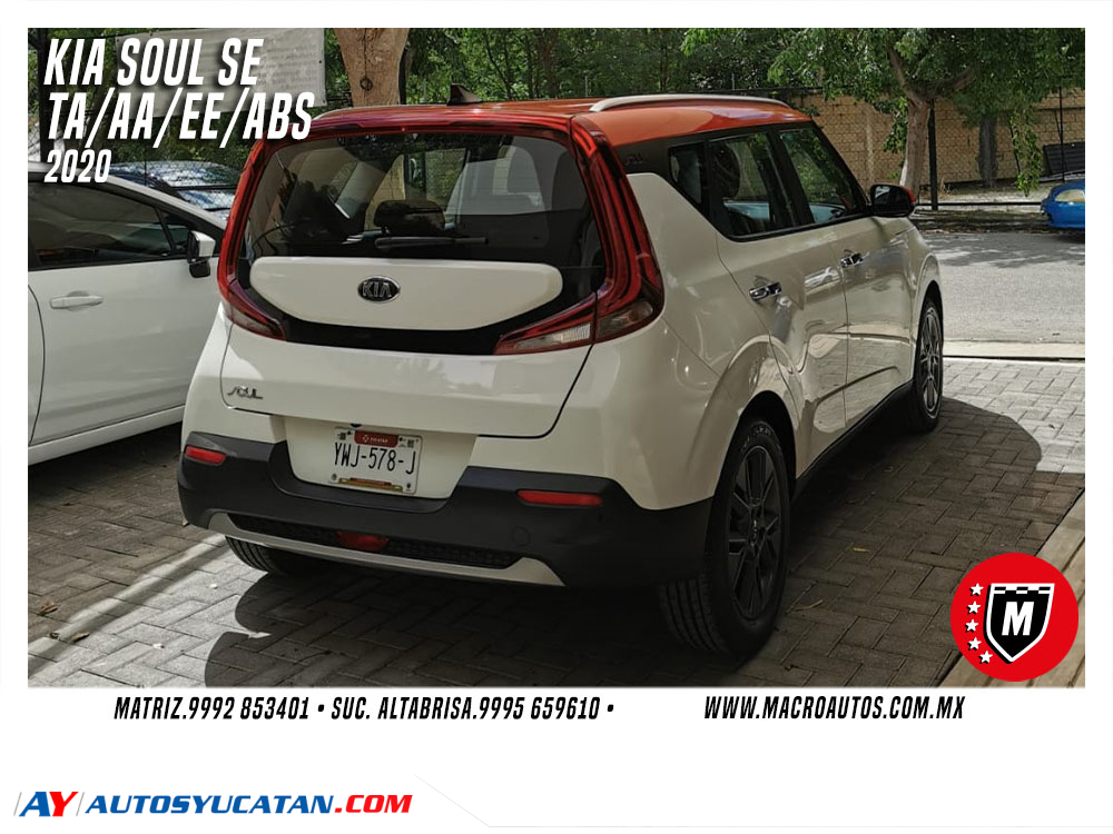 KIA SOUL EX 2020 AUTOMATICO