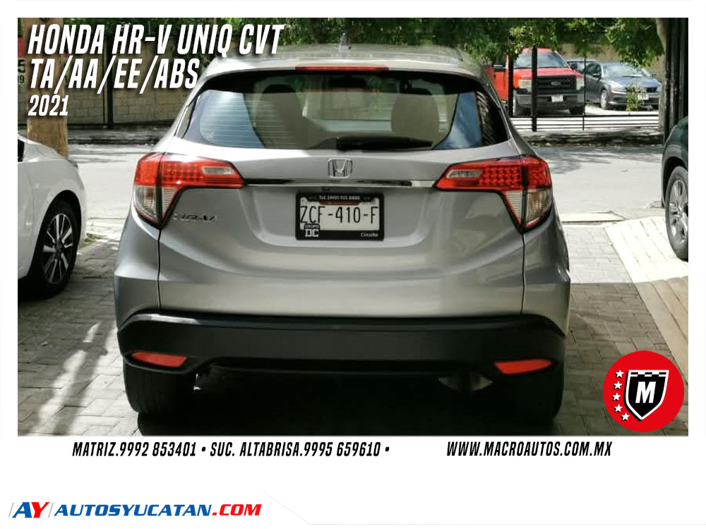 HONDA HR-V UNIQ CVT 2021 AUTOMATICA