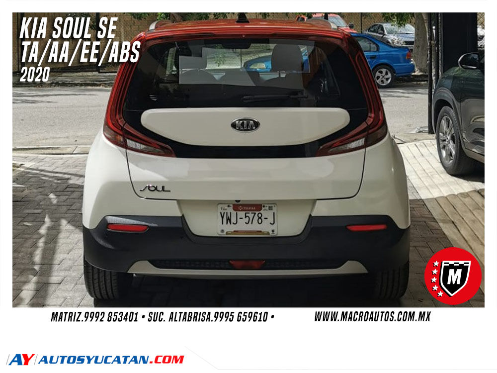 KIA SOUL EX 2020 AUTOMATICO