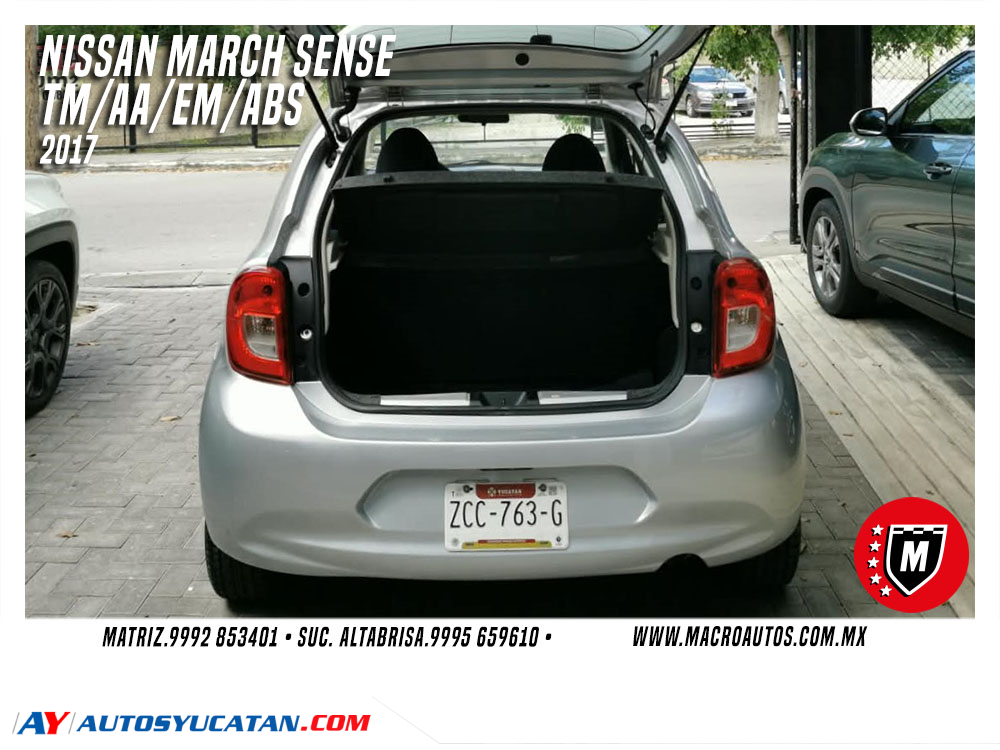 NISSAN MARCH SENSE 2017 MANUAL