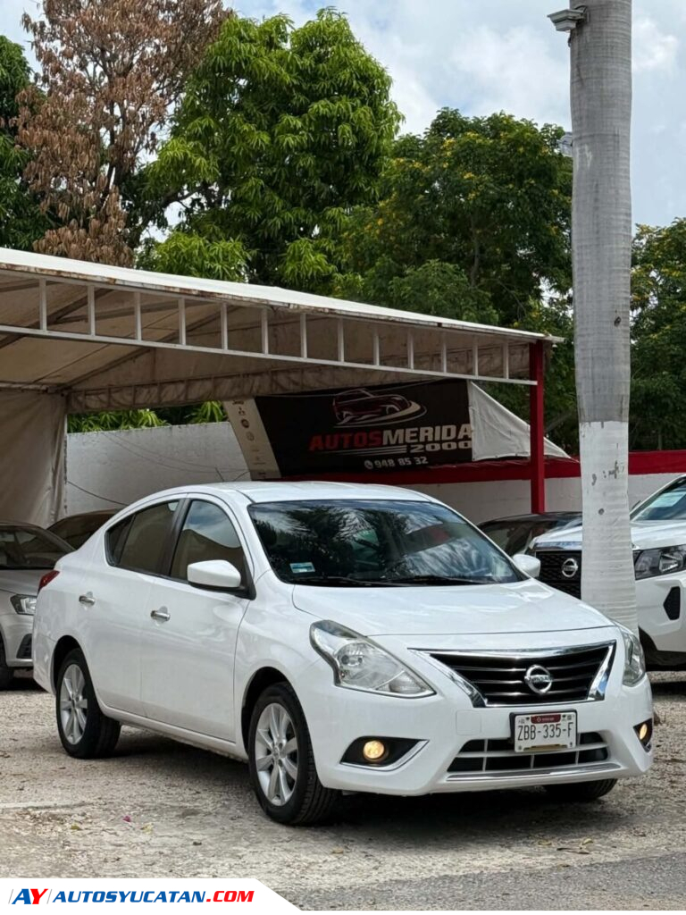 IMPECABLE NISSAN VERSA ADVANCE AUTOMATICO 2016
