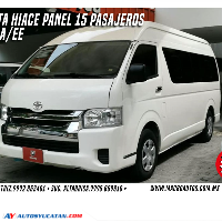 TOYOTA HIACE PANEL 15  PASAJEROS 2019 MANUAL